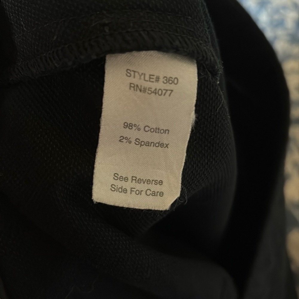 CAbi Black Cotton Pique 360 Pencil Skirt Size 10 - Picture 6 of 8
